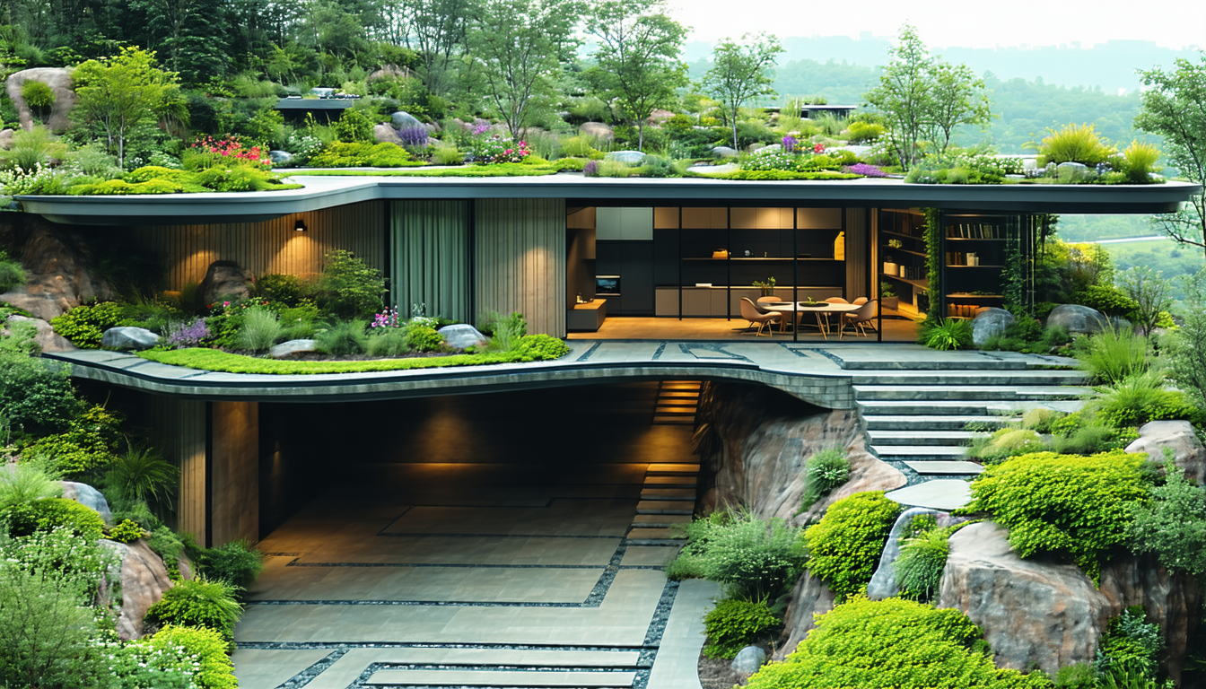 découvrez les maisons semi-enterrées, une solution innovante alliant design moderne et respect de l'environnement. apprenez comment cette alternative écologique offre confort, efficacité énergétique et intégration parfaite avec la nature.
